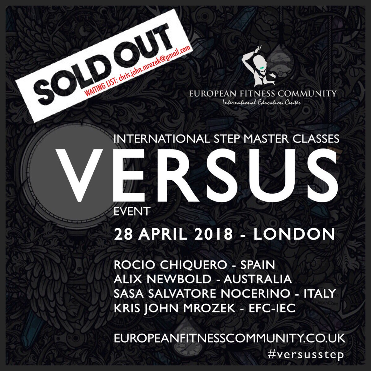 VERSUS - INTERNATIONAL STEP EVENT